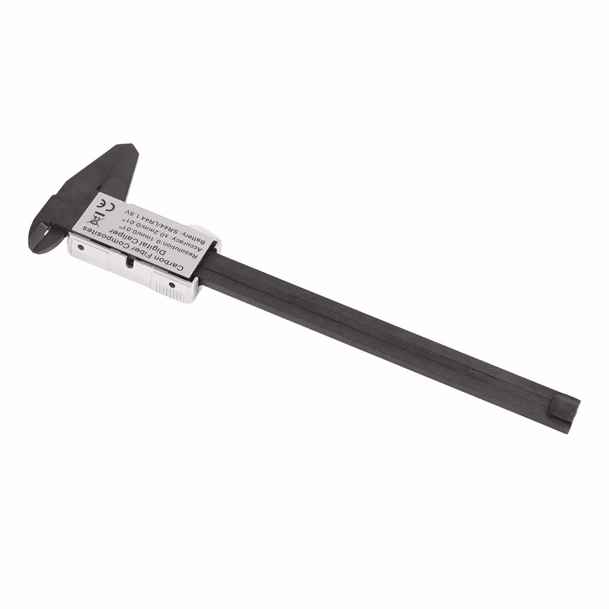 NFTIGB Vernier Caliper High Accuracy Measuring Tool for Elementary Middle School Experimental Teaching Equipment Digital Caliper Carbon Fiber Gauge 10 inches / 25.4 cm Length