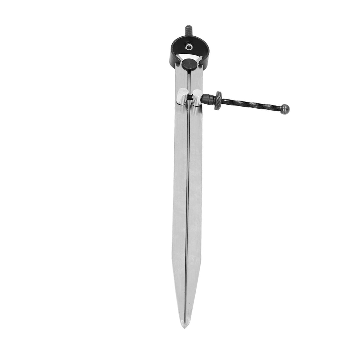 M Buder Wing Divider Adjustable Divider Calipers with Spring Nut for Leather Scribing and Marking Carbon Steel Compass Tool 5 inches / 125 mm for Wood Plastic Metal Surface