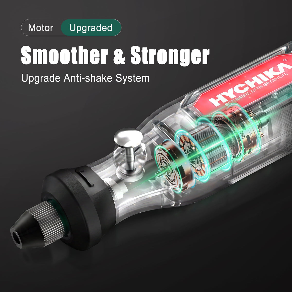 HYCHIKA Mini Cordless Rotary Tool Kit, 89 Accessories for DIY Engraving, Polishing, Crafts, Variable Speed, 3.6V Battery