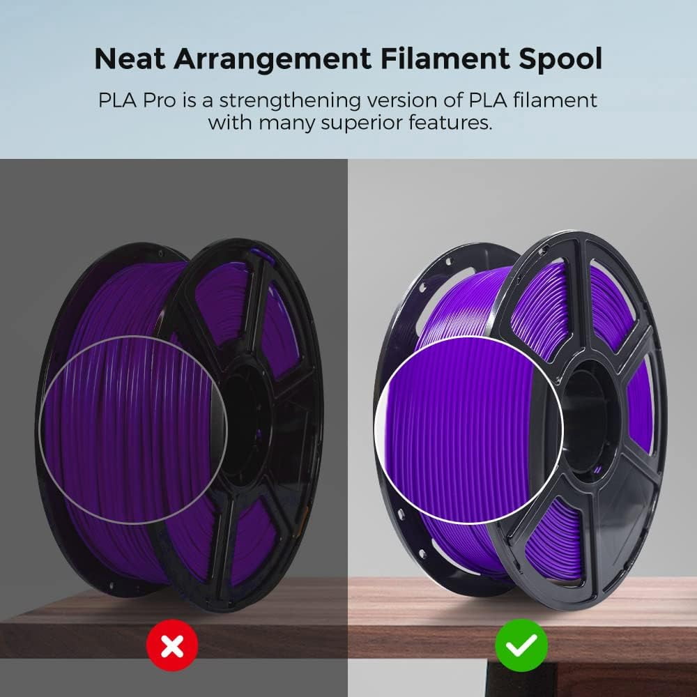 Flashforge PLA Filament 1.75mm, 1KG/2.2lbs PLA 3D Printer Filament, Burnt Titanium