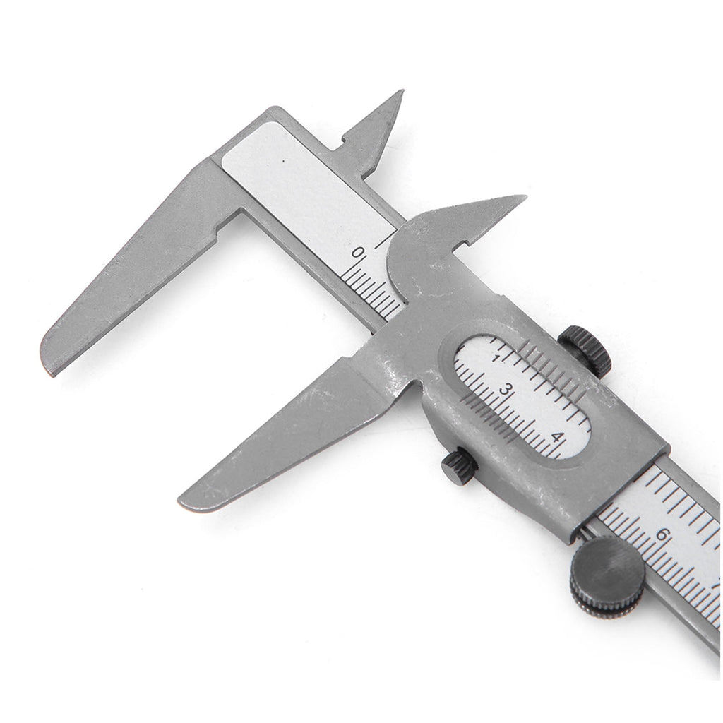 Suodoka High Precision Metal Vernier Caliper Manual Measuring Tool Micrometer Gauge for Woodworking, DIY Projects, and Professional Construction Use, 5 inches / 12.7 cm