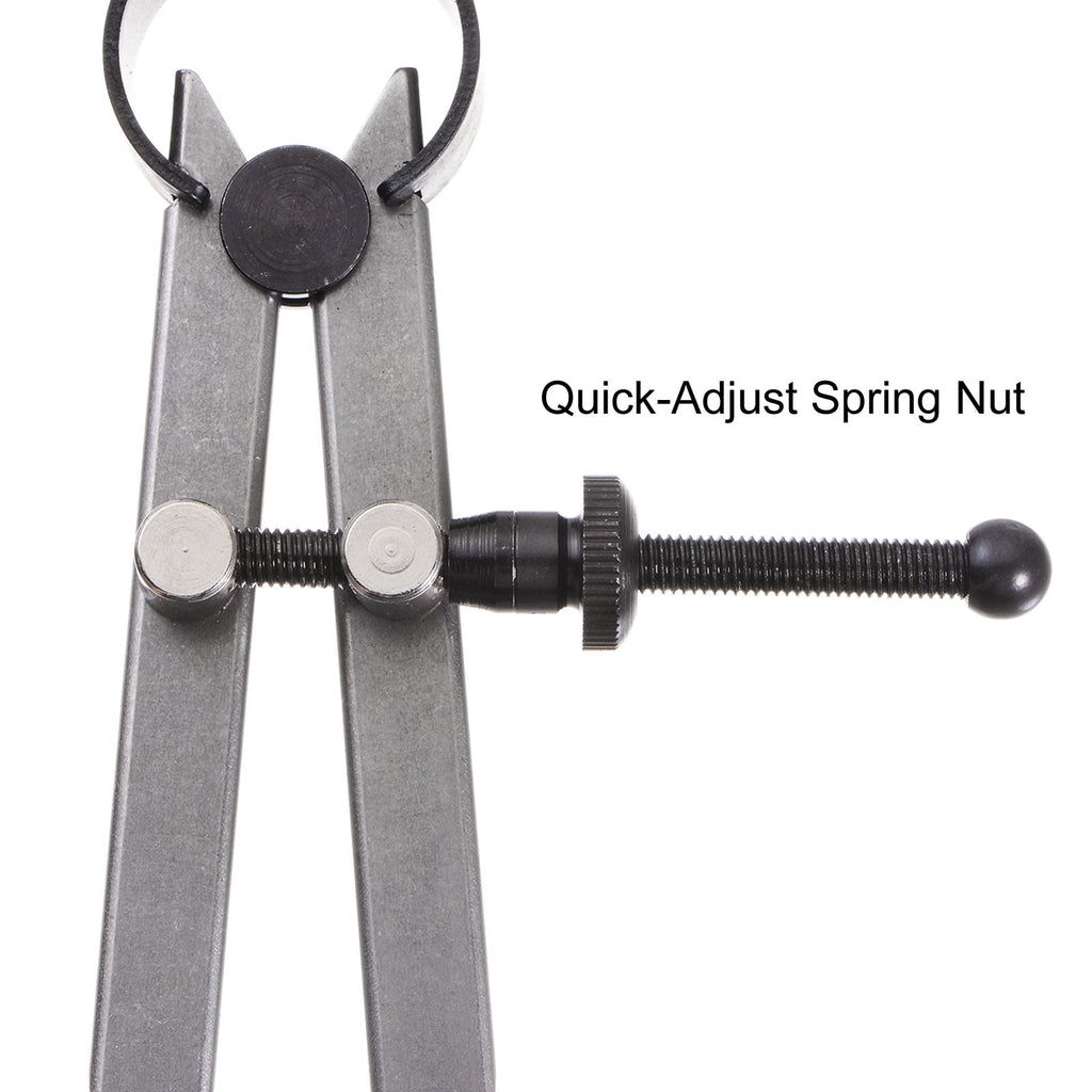Spring Joint Caliper 8 inch/200mm Steel Spring Inside Caliper for Wood Turning Lathe Work