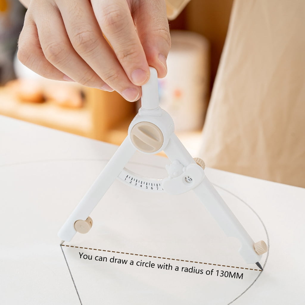 Student Drawing Circle Tool with Lockable Wing Divider for for Drawing Circle, Adjustable Caliper Drawing Circle Tool