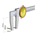 90 Degree Precision Electronic Stainless Steel Boring Special Caliper Inner Diameter Measurement Tool Aperture Digital Caliper