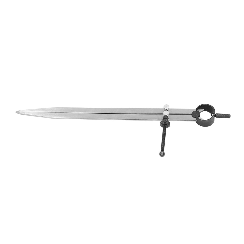 M Buder Wing Divider Adjustable Divider Calipers with Spring Nut for Leather Scribing and Marking Carbon Steel Compass Tool 5 inches / 125 mm for Wood Plastic Metal Surface