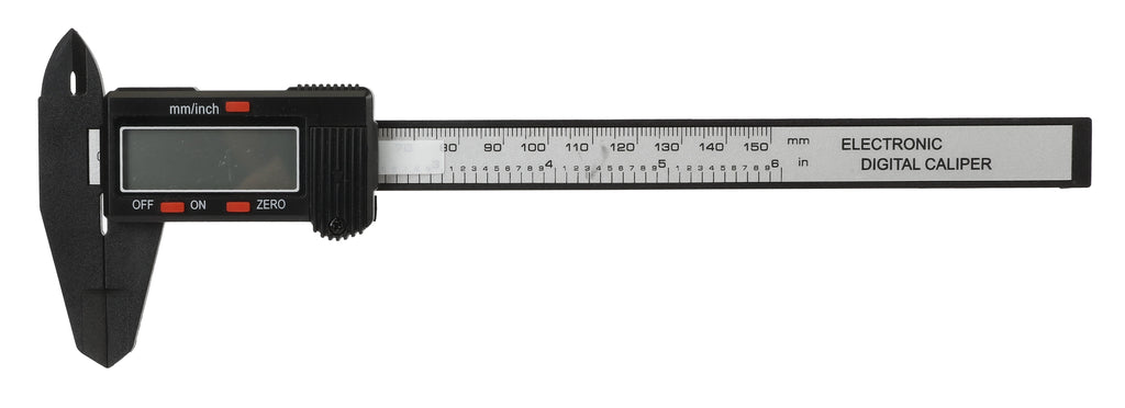 Hyper Tough 6-inch Caliper with Digital Display with SAE and mm Measurements