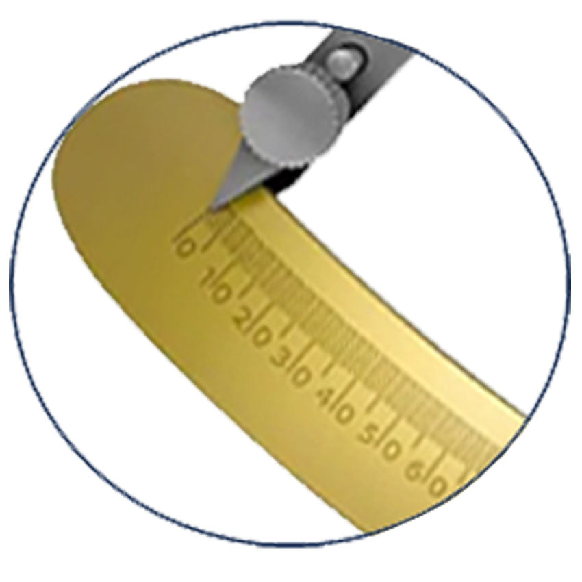 6.5" Spring Caliper Gauge for Jewelry – Bead & Metal Measuring Tool