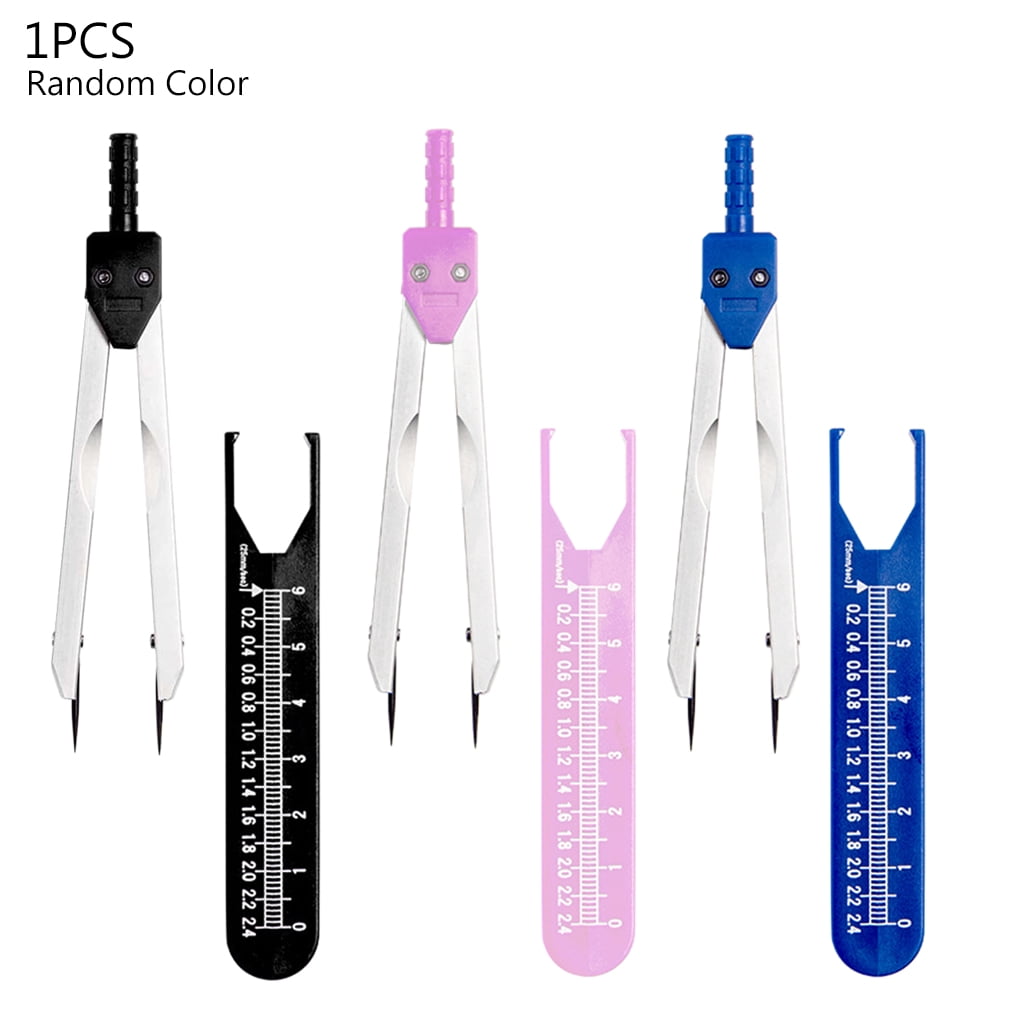 EKG Caliper ECG Calipers Electrocardiogram Divider Compatible with Nursing Electrocardiographs Random Color