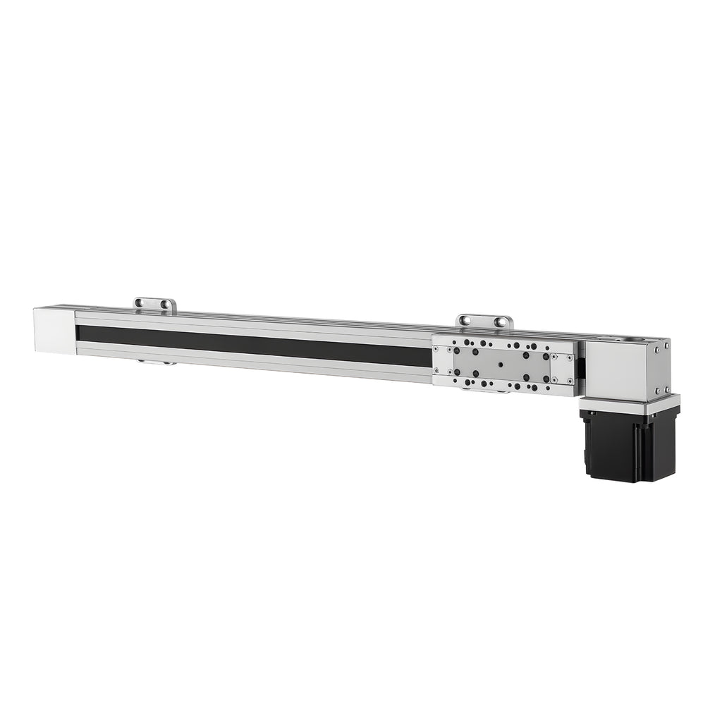 KFFKFF Linear Guide Rail with Belt Drive, CNC Motion Stage Actuator, Equipped with Nema34 Stepper Motor, 600 mm Stroke Length, Designed for High-Speed Operation, Suitable for Engraving Machines
