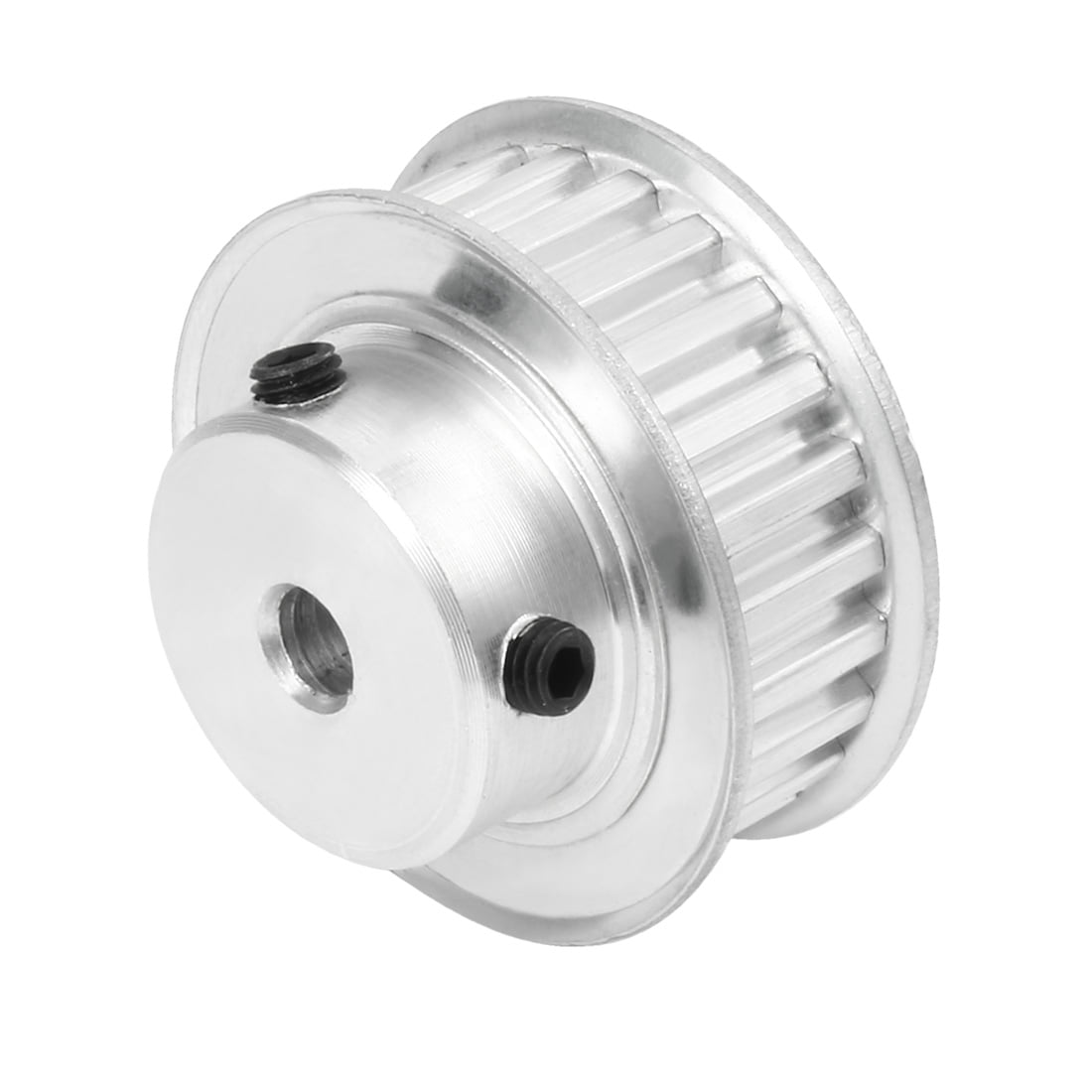 Uxcell 24 Teeth 8mm Bore 5.08mm Timing Belt Pulley for 10mm Belt
