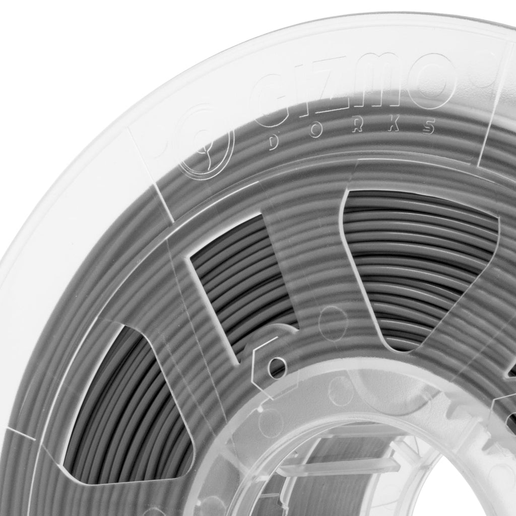 Gizmo Dorks 3mm (2.85mm) Heat Activated Color Change ABS Filament for 3D Printers 1 kg, Gray to White