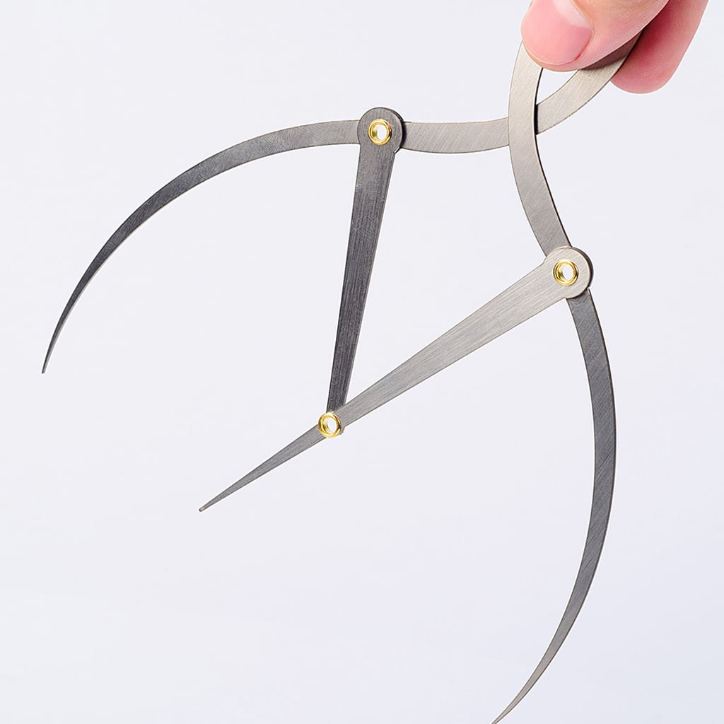 Zorvai Golden Mean Calipers Golden Ratio Calipers Stainless Steel Eyebrow RulerArt Work Design Golden Measure Tool