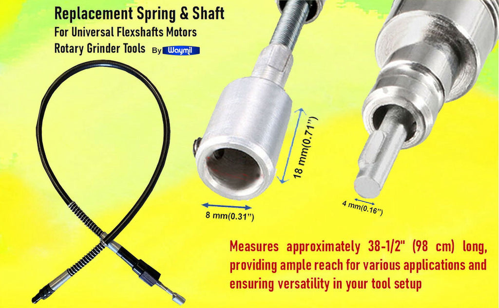 Replacement Cable Flexible Shaft for High Speed Rotary Wood Carving Tool