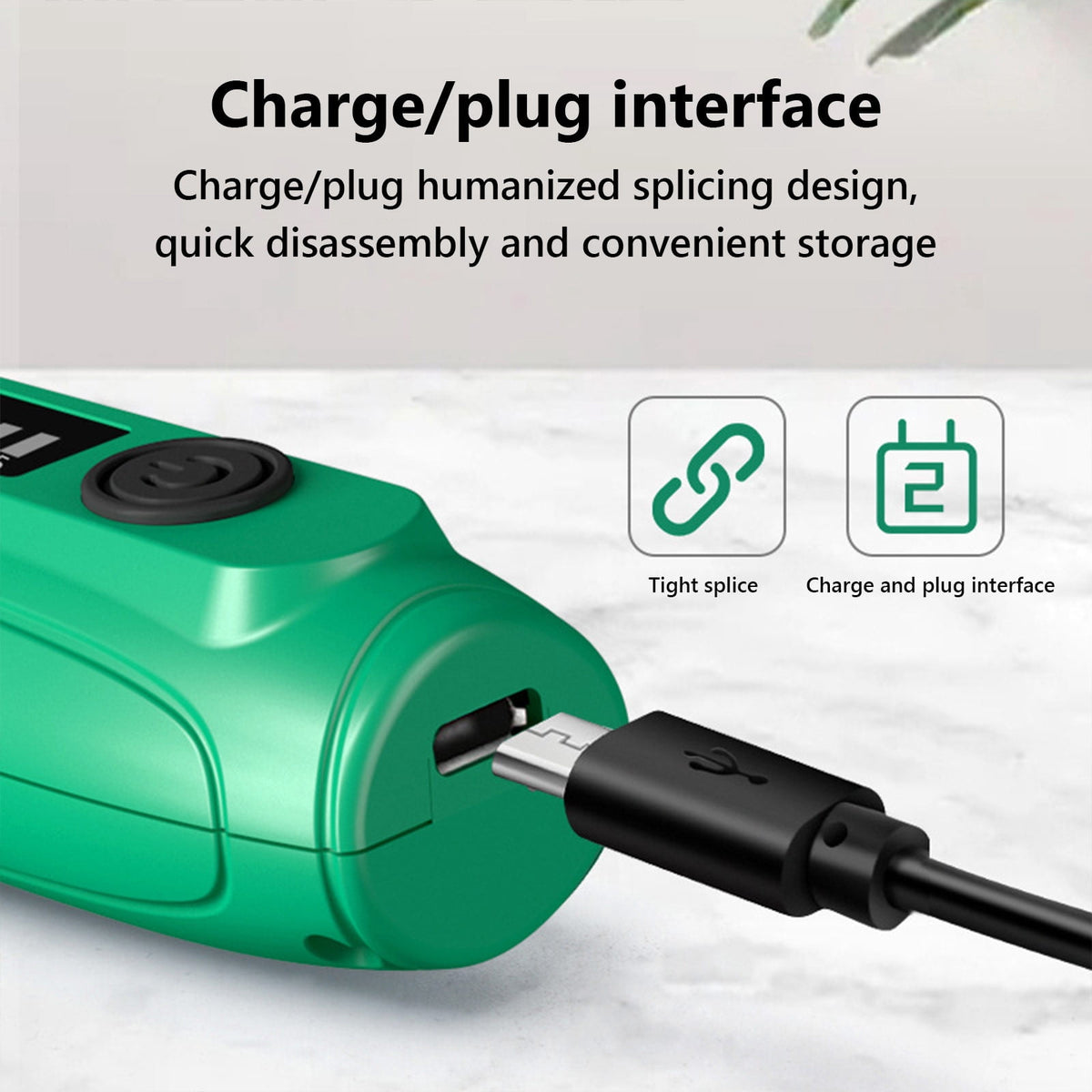 Fmxomd Mini Cordless Rotary Tool, 5-Speed 3.7V Rechargeable Rotary Tool Kit with Multi Accessories, USB Charging Multi-Purpose DIY Tool for Sanding, Polishing, Drilling, Engraving(Green)