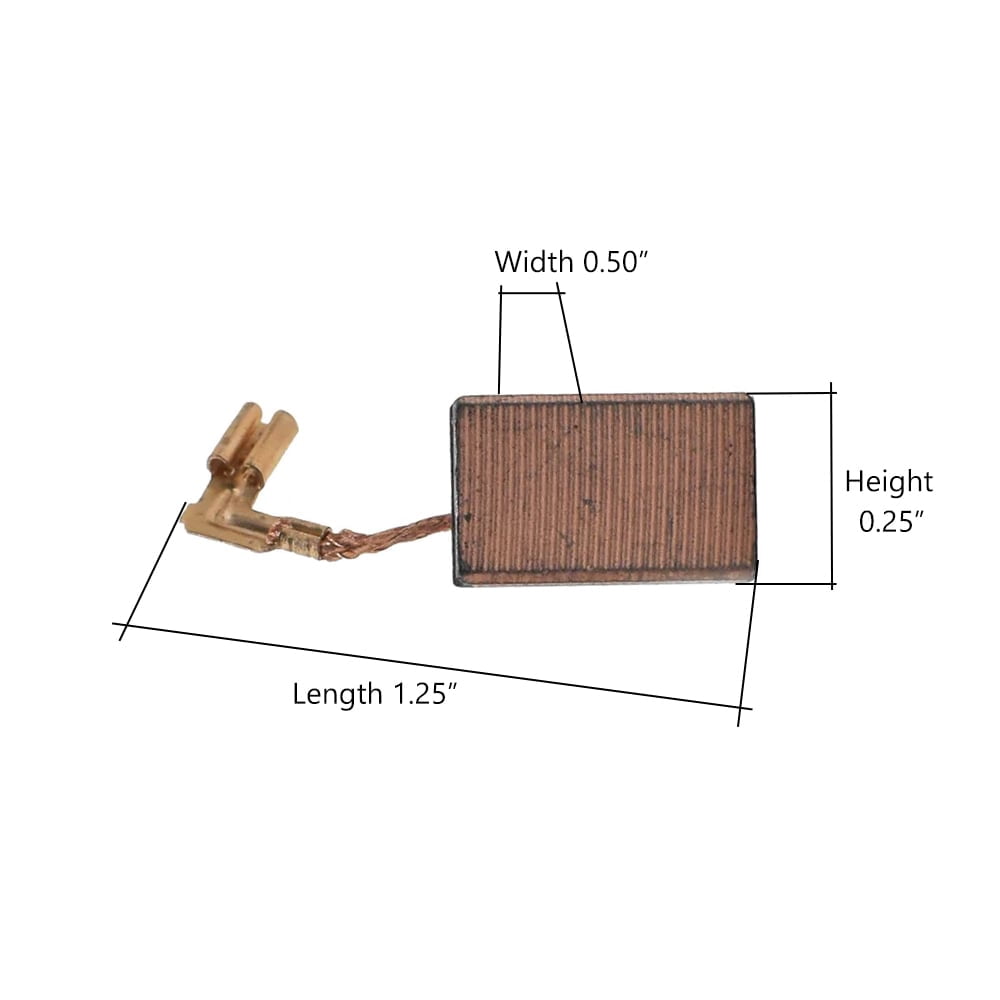 Replacement Carbon Motor Brush Set For Makita Grinder CB340 CB336 191974-7 CB-318,191978-9