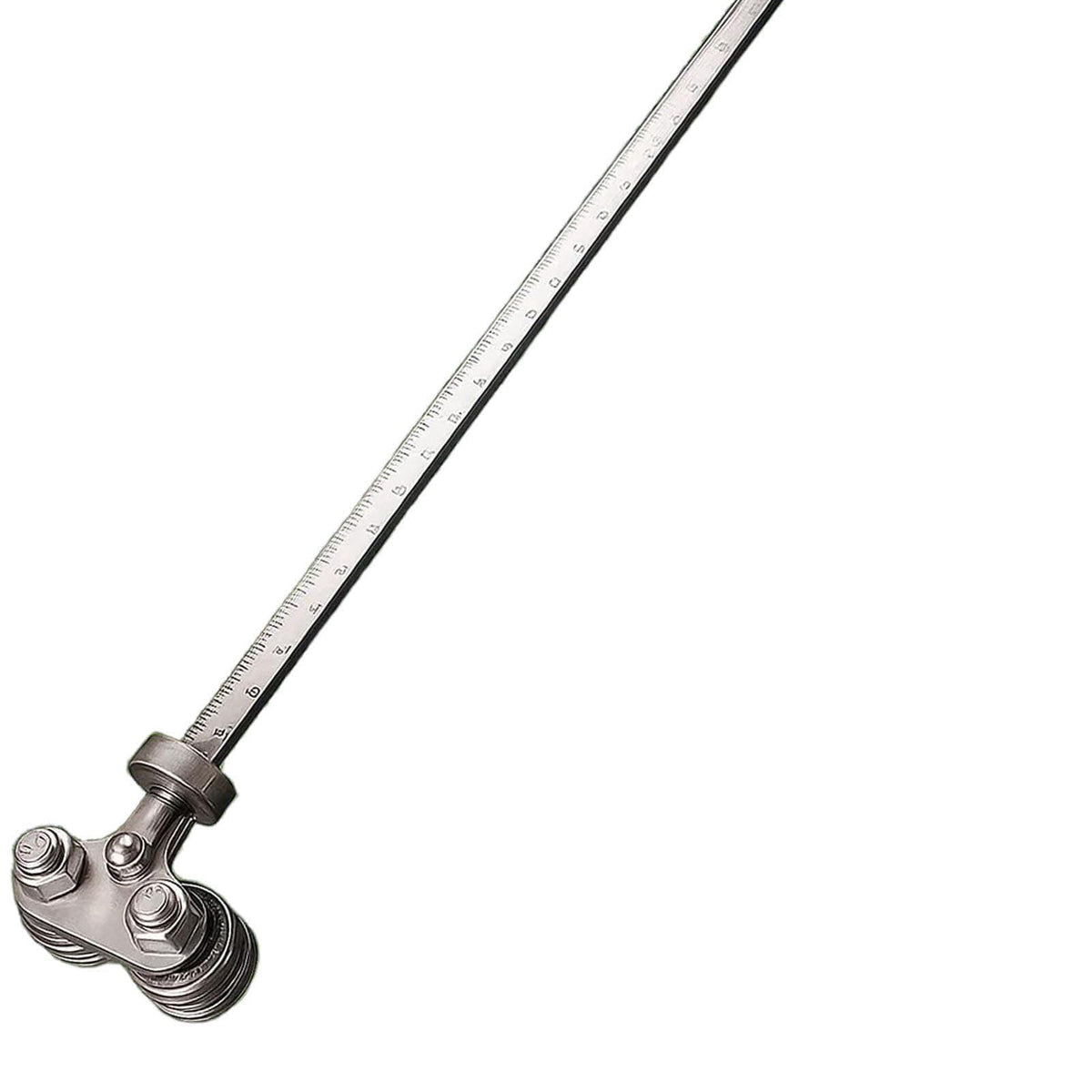 Positioning Calipers for Precise Measurements & Easy Wood Cutting, Stainless Steel Cutting Guide for Circular Saws, Adjustable Guide Rail Double axis 500mm