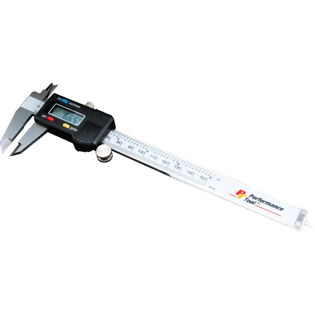 Performance Tool W80152 Electronic Digital Caliper with Extra Large LCD Screen, 0-6-Inches,-Inch/Millimeter Conversion