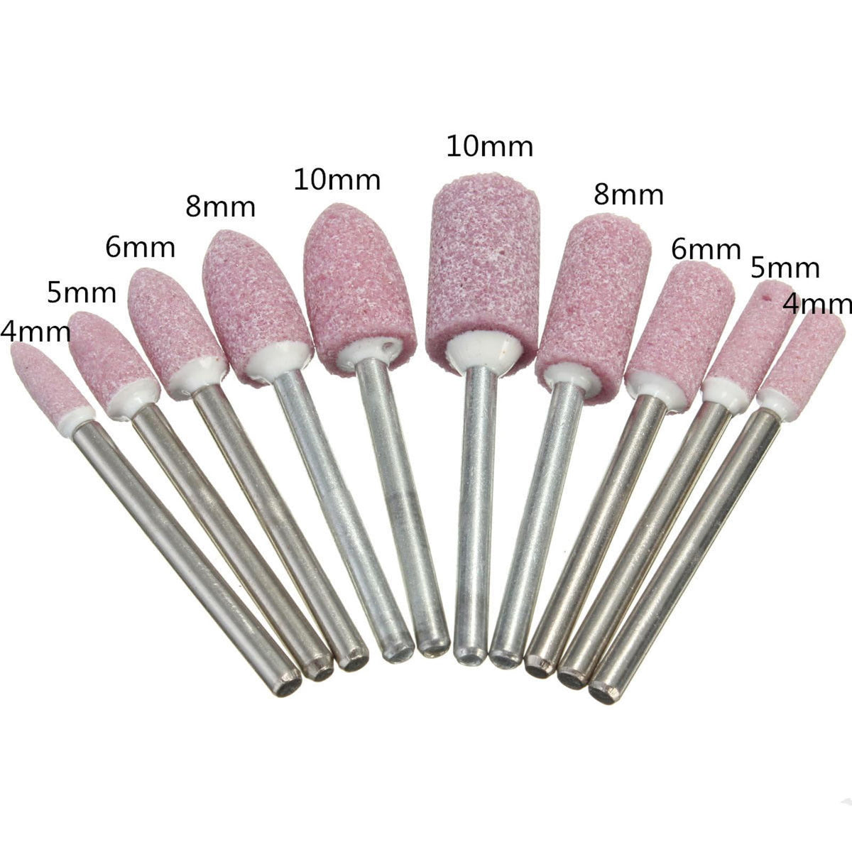 10Pack Grinding Stone Wheel Head Tools Dremel Rotary Tools Rotary Abrasive Tools