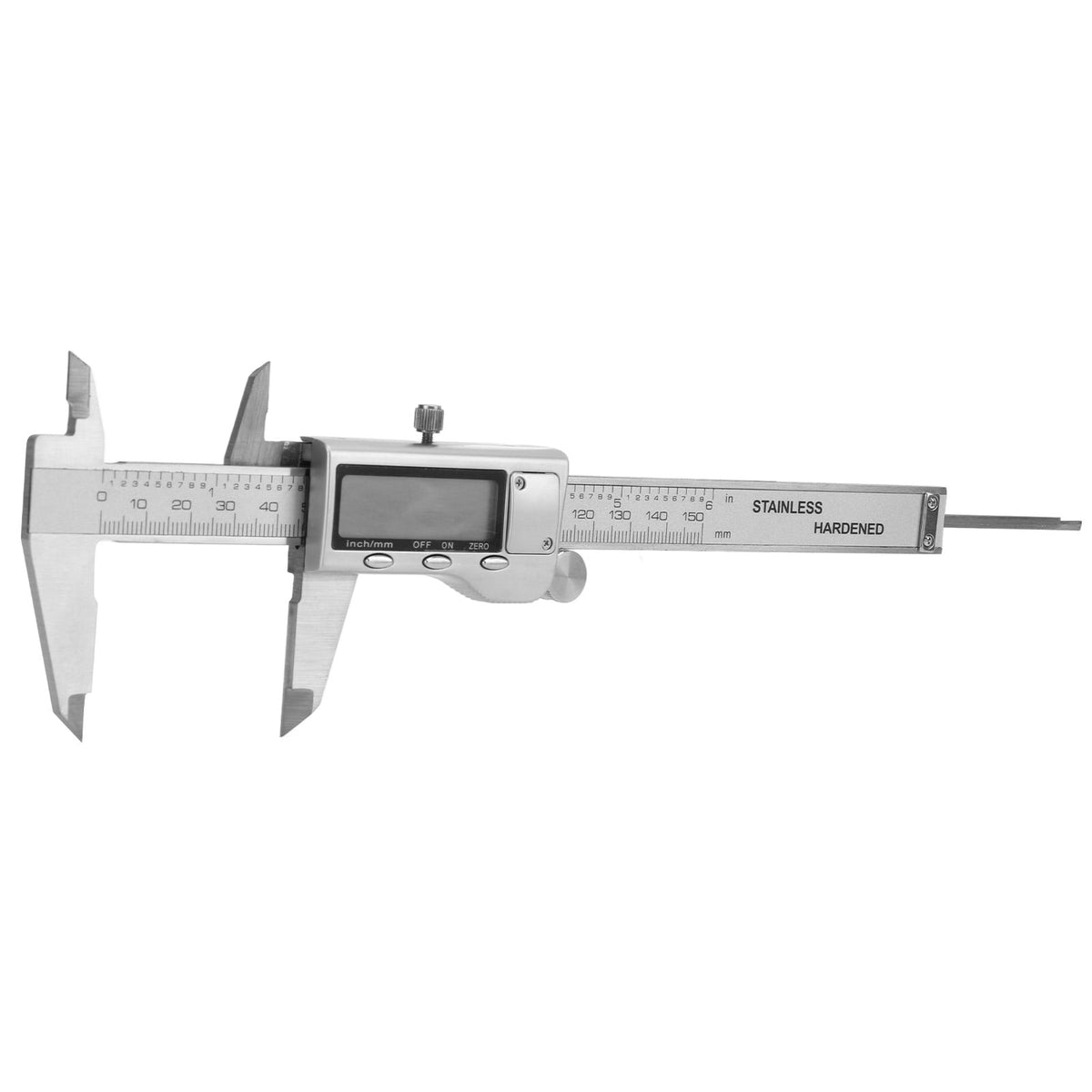 BIMZUC Digital Vernier Caliper Stainless Steel 0-6 in / 0-150 mm High Accuracy Electronic Measuring Tool