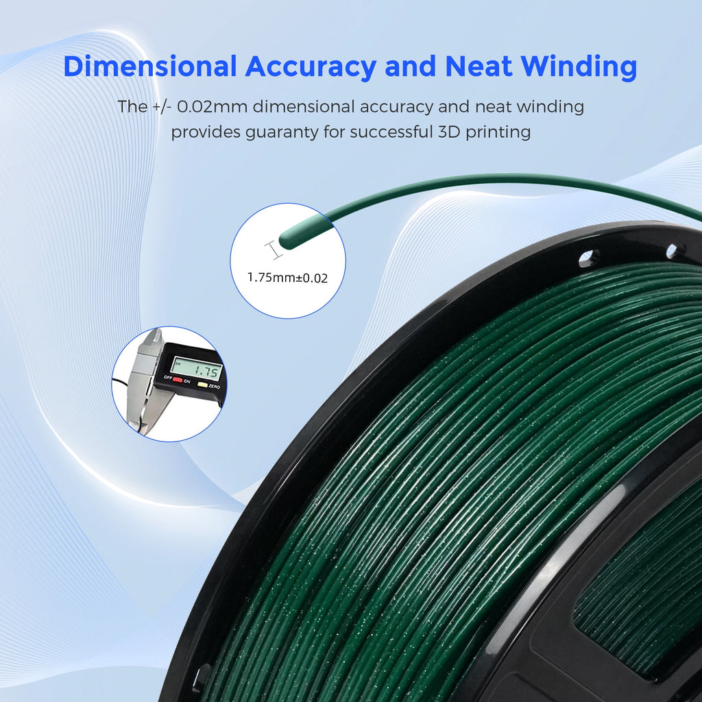 Flashforge ASA Filament 1.75mm, 1KG/2.2lbs ASA 3D Printer Filament, Burnt Titanium