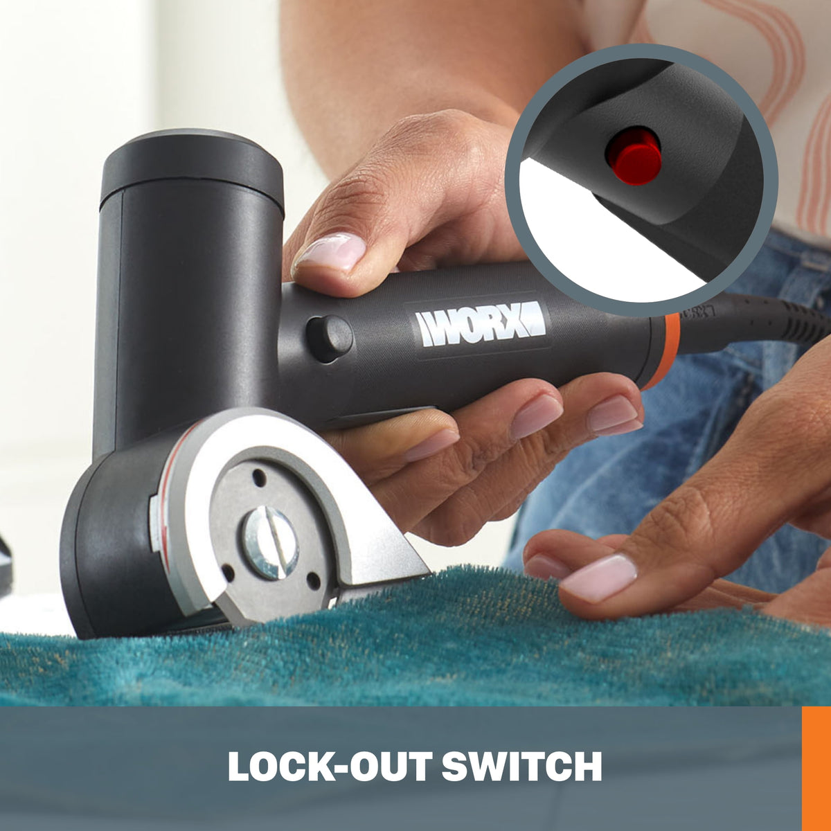 Worx MakerX WX745L.9 20V ZipSnip Mini Rotary Cutter (Tool Only)