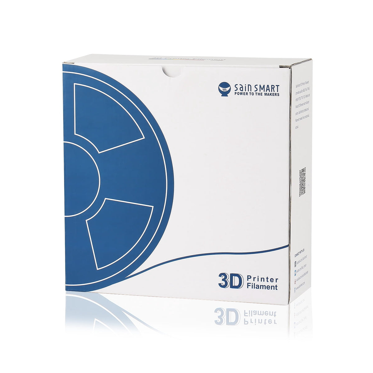 SainSmart White Flexible TPU 3D Printing Filament, 1.75 mm, 0.8 kg, Dimensional Accuracy +/- 0.05 mm
