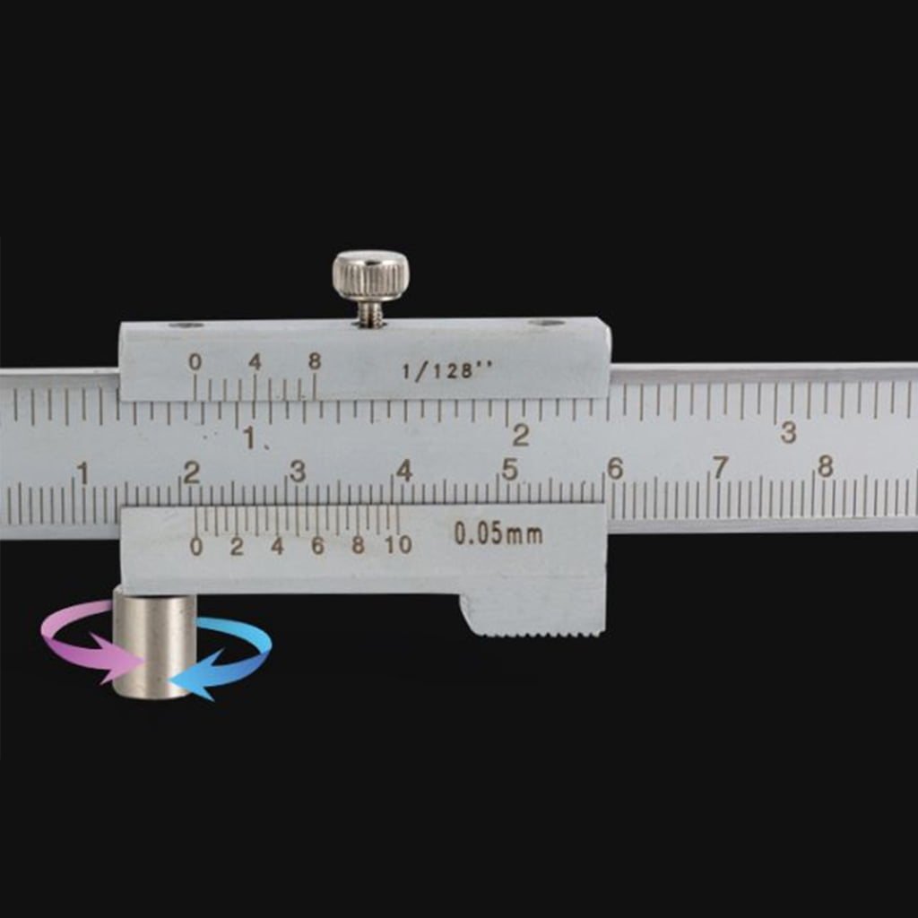 Tizuqe Stainless Steel Verniers Calipers 200mm Marking Gauges Calipers with Carbides Scribes for Accurate Measurements