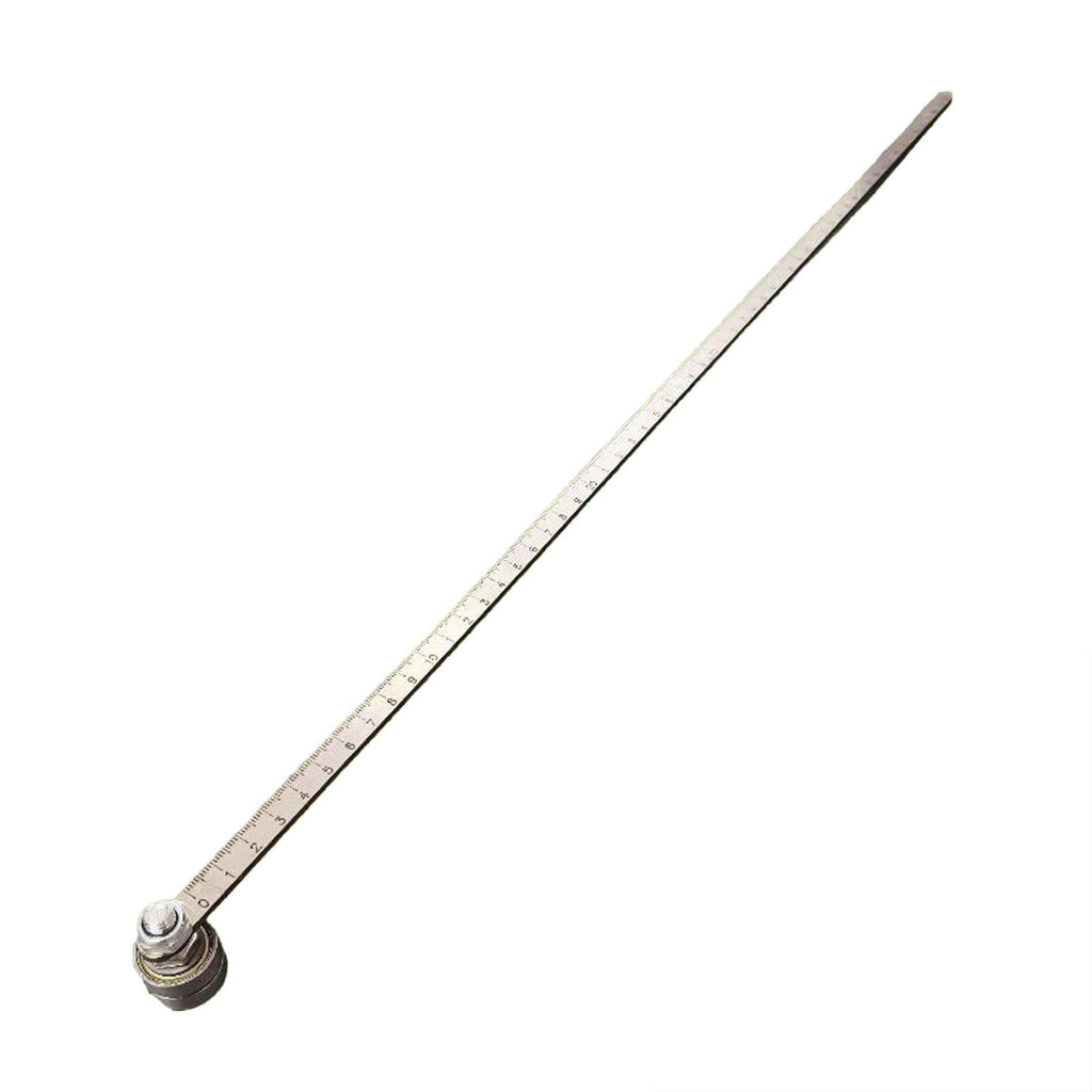 Positioning Calipers for Precise Measurements & Easy Wood Cutting, Stainless Steel Cutting Guide for Circular Saws, Adjustable Guide Rail Double axis 500mm