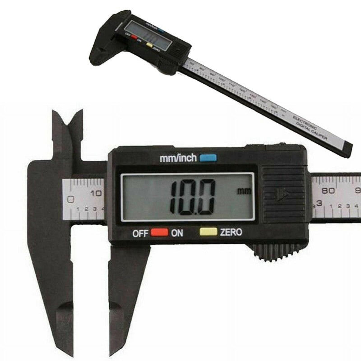 6 Digital Vernier Caliper 150mm Stainless Steel Micrometer Electronic