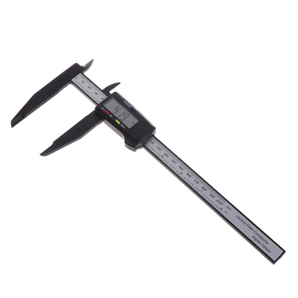 Apooke 0-8 Inch/200mm Electronic Digital Vernier Micrometer Caliper Inch/Millimeter/Fractions Large LCD Screen Measuring Tool