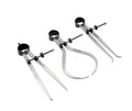 Buyohlic Spring Inside Outside Divider Caliper Set of 3 Pieces 6" inch 150 mm Measuring Tool