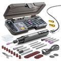 Cordless Rotary Tool Kit with LED Display, 6-Speed Portable Mini Drill Polishing Grinding Set, Type-C Rechargeable Power Rotary Tool