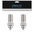 Creality 3D Printer Nozzles Kit, Copper Alloy Nozzle Set with 0.4mm Nozzle and 0.6mm Nozzle for Ender 5 S1/Ender -3 V3 SE/Ender 7 Fused Deposition Modeling 3D Printer