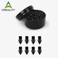 Creality 8PCS High-end Hardened Steel Nozzle Kit, 0.25, 0.4, 0.6, 0.8mm High Hardness and Wear Resistance Nozzles for Ender-3/3 Pro/V2/Neo/Max/S1, Ender 5/Pro/Plus, CR-6 SE, CR-10 3D Printers