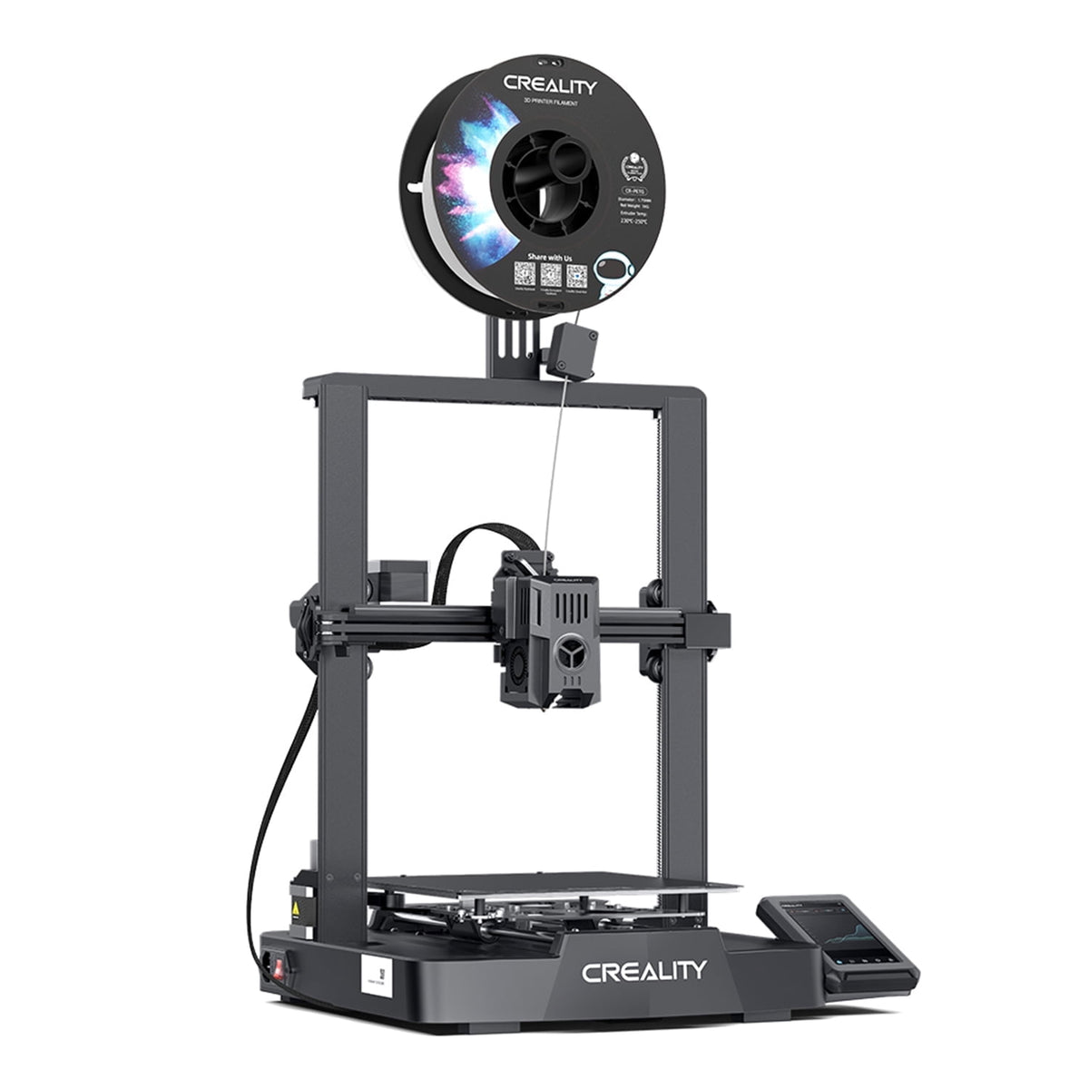 Comgrow Creality Ender 3 V3 PLA FLEXIBLE 3D Printer with Faster Printing, Auto Leveling, 250 mm Print Size