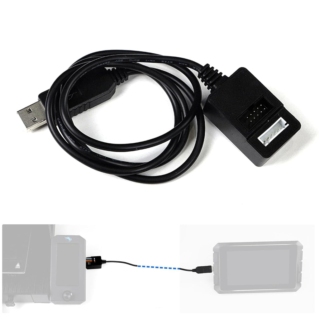 Creality Sonic Pad Serial Cable, Convert Sonic Pad into Upgrade 3D Printer Touch Screen, for Ender 3 Pro/V2/MAX,Ender 3 S1 Pro/Plus,Ender 3 V2/Max Neo,Ender 5 S1/Pro,Ender-7,CR-10 Smart Pro