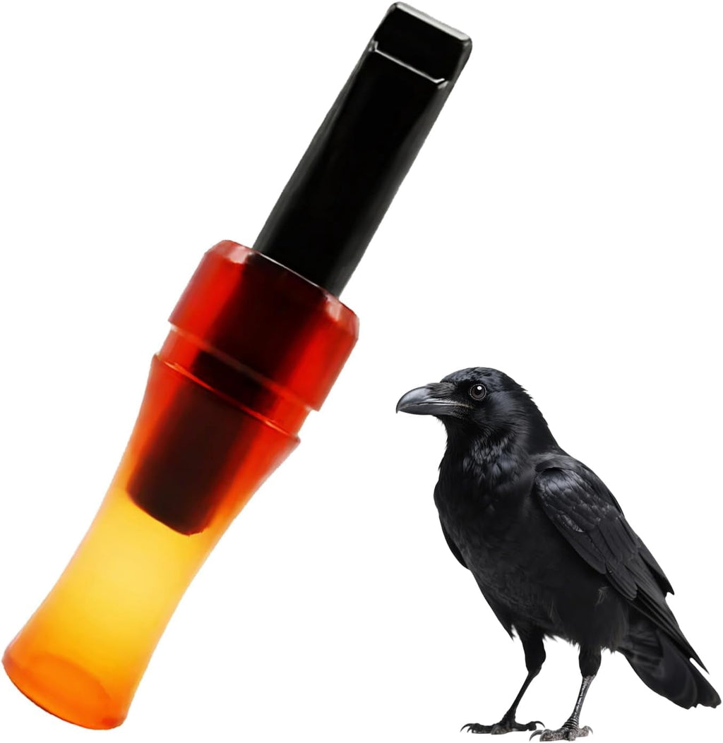 Crow Call,Whistle,Raven Portable Crow Luring Whistle, Decoying Imitation Hunting Whistles,Crow Whistle,for Outdoor, Beginners