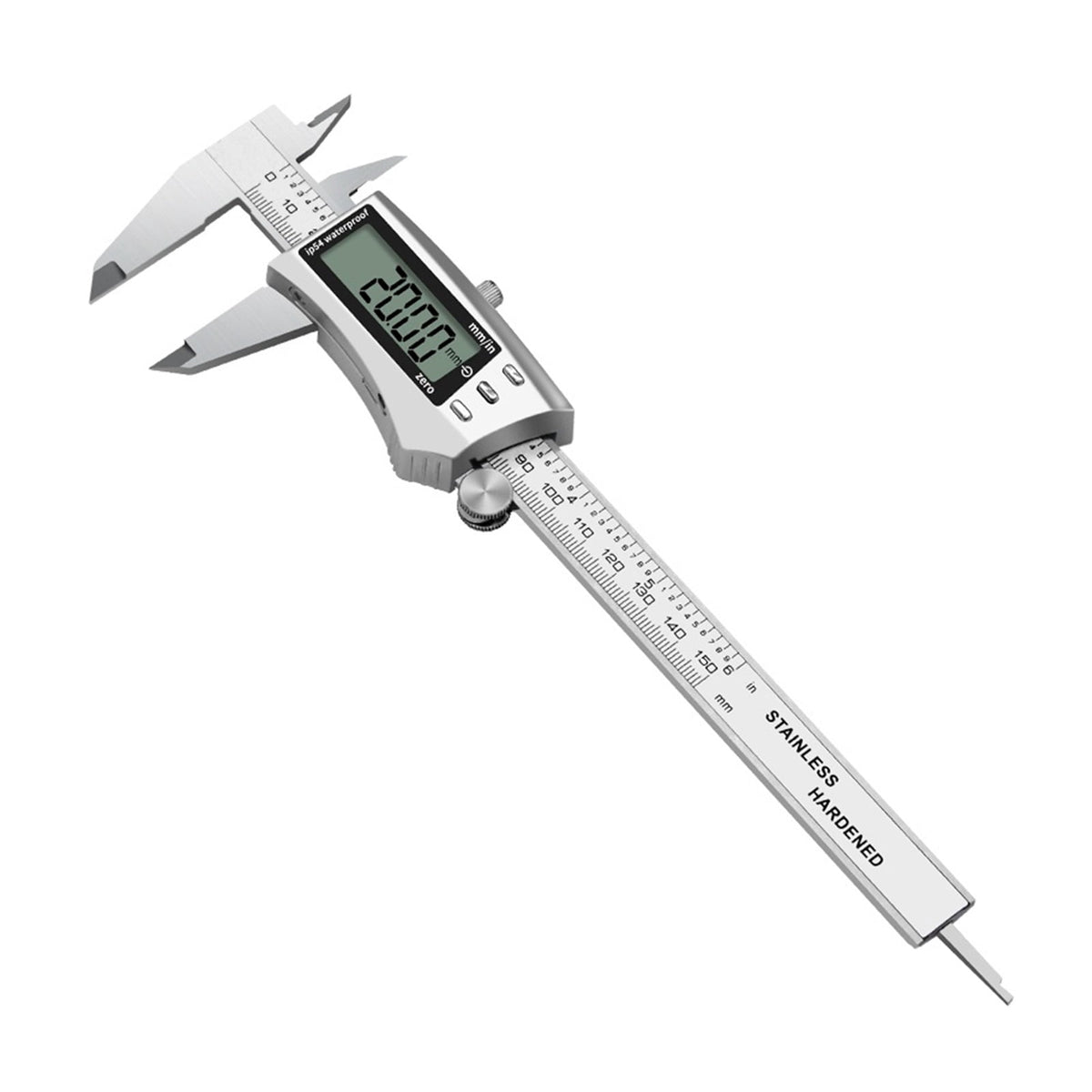 Digital Caliper IP 54 Waterproof 150 Mm 6 Inch 200 MM 300MM Caliper Metal Vernier Caliper Measurement