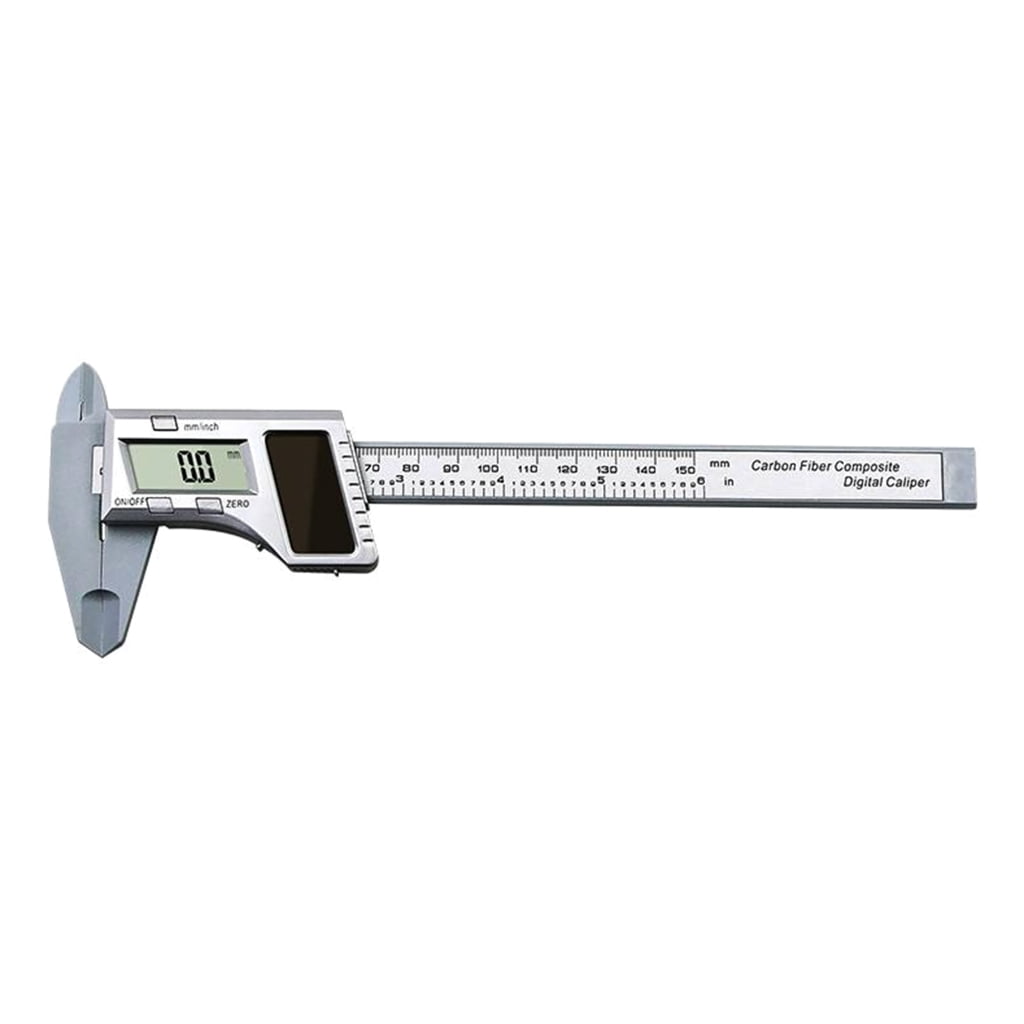 Digital Vernier Caliper No Battery Required 6 Inch / 150 mm Digital Caliper for Exterior Interior & Depth Measurement
