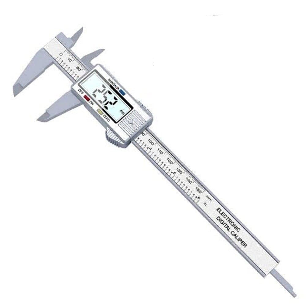 Digital Vernier Calipers 150Mm Lcd Electronic Carbon Fiber Meter Measuring Ruler