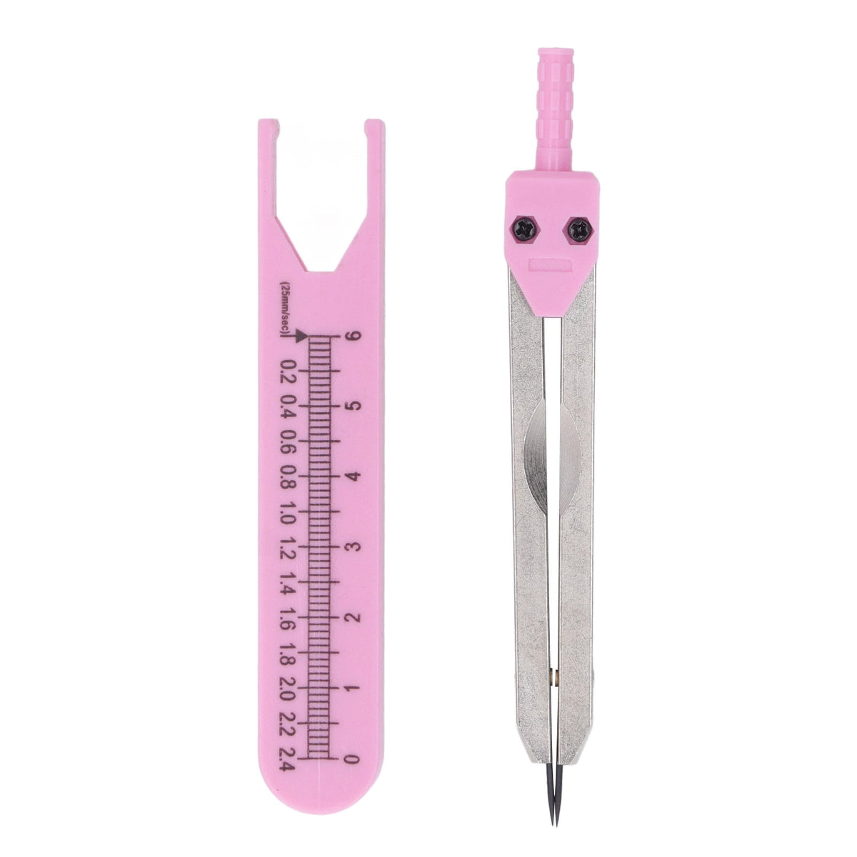 EKG Calipers, Easy Electrocardiogram Drafting Tool For Drafting Pink