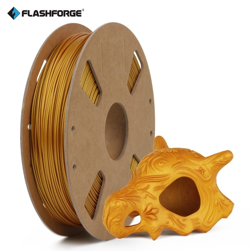 Flashforge PETG Filament 1.75mm, 1KG/2.2lbs PETG 3D Printer Filament, Black
