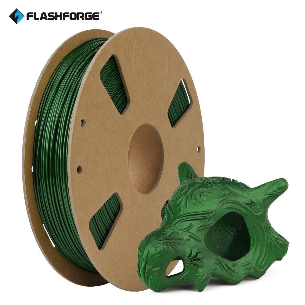 Flashforge PETG Filament 1.75mm, 1KG/2.2lbs PETG 3D Printer Filament, Burnt Titanium