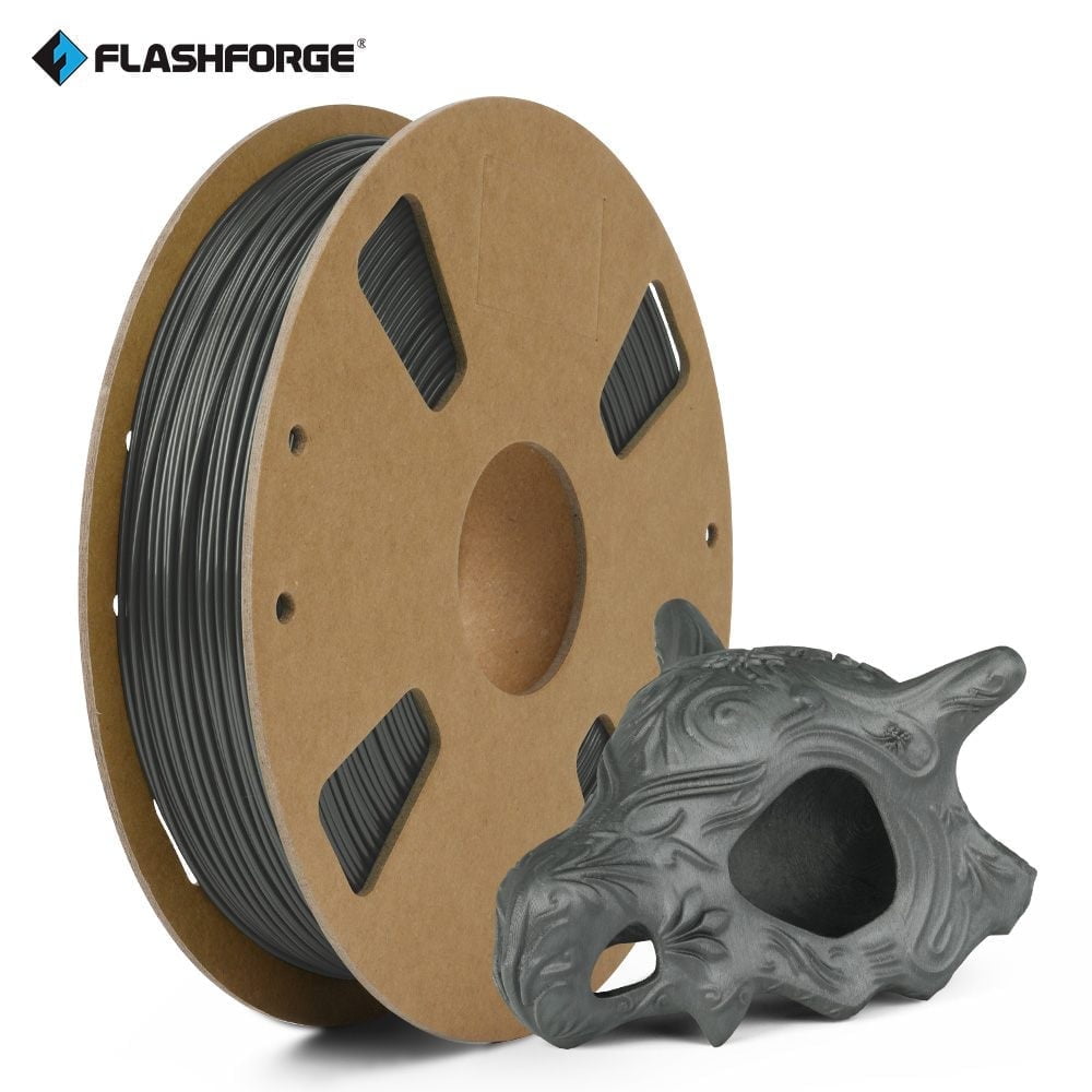 Flashforge PETG Filament 1.75mm, 1KG/2.2lbs PETG 3D Printer Filament, Burnt Titanium