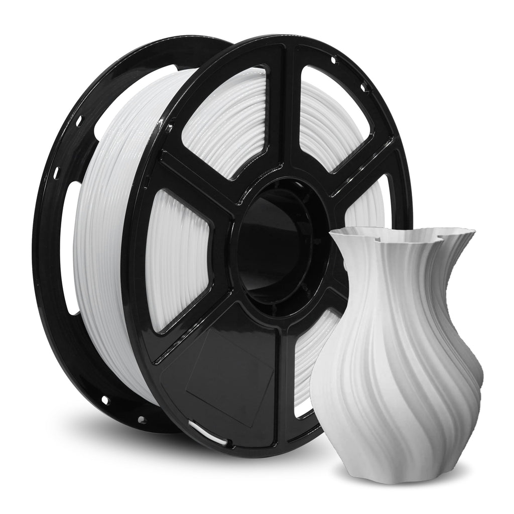 Flashforge PETG Filament 1.75mm, 1KG/2.2lbs PETG 3D Printer Filament, White