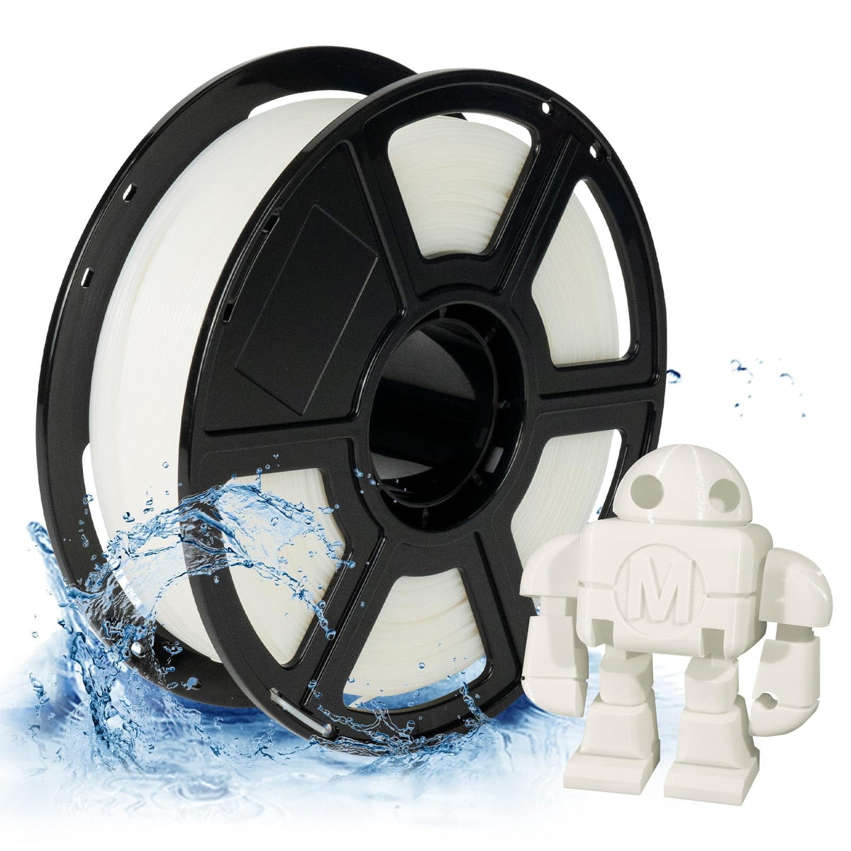 Flashforge PETG Filament 1.75mm, 1KG/2.2lbs PETG 3D Printer Filament, Burnt Titanium