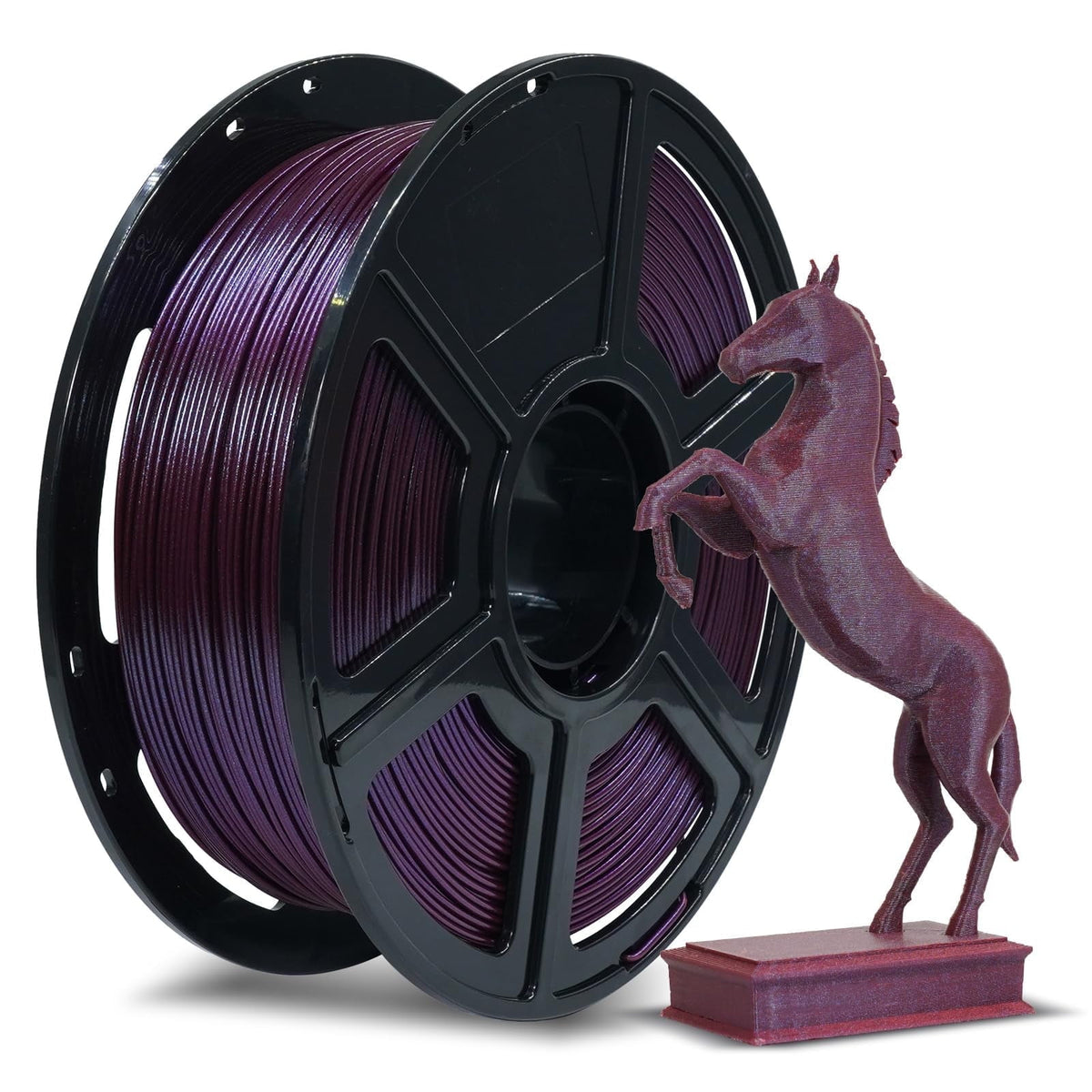 Flashforge PLA Filament 1.75mm, 1KG/2.2lbs PLA 3D Printer Filament, Blue