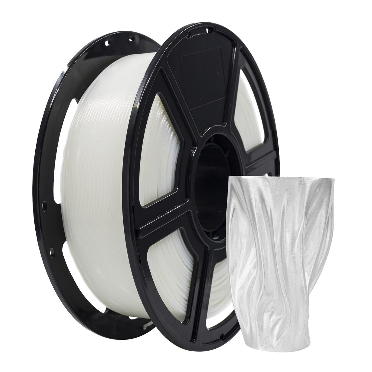 Flashforge PLA Filament 1.75mm, 1KG/2.2lbs PLA 3D Printer Filament, Burnt Titanium
