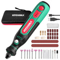 HYCHIKA Mini Cordless Rotary Tool Kit, 89 Accessories for DIY Engraving, Polishing, Crafts, Variable Speed, 3.6V Battery