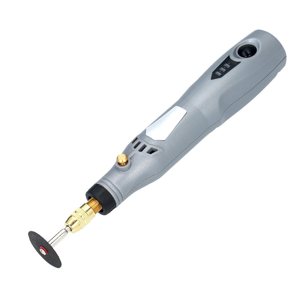 Htovila Multifunctional Handheld Electric Grinder Set 6000-15000rpm Rotary Tool Kit Rechargeable 3 in 1 Polisher Driller Grinder Pen Machine Kit